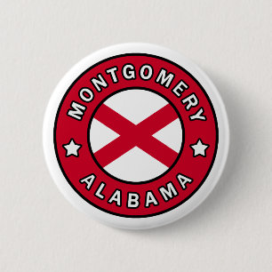 Bóton Redondo 5.08cm Montgomery Alabama
