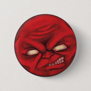Bóton Redondo 5.08cm MoodBadge - RAIVA!