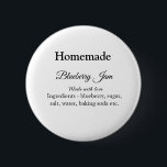 Bóton Redondo 5.08cm Morango caseiro com doce feito com amor adicione t<br><div class="desc">Design</div>