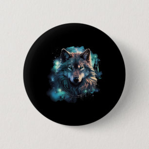Bóton Redondo 5.08cm Motivos de caça ao lobo da cinza