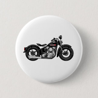 Bóton Redondo 5.08cm Motocicleta do Knucklehead