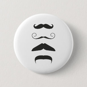Bóton Redondo 5.08cm Moustache múltiplo