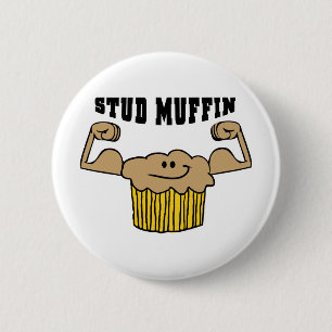 Bóton Redondo 5.08cm Muffin do parafuso prisioneiro