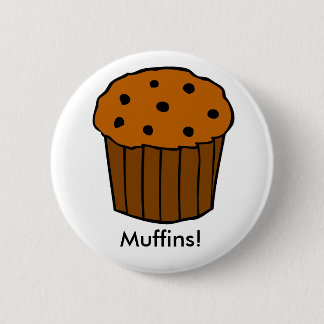 Bóton Redondo 5.08cm Muffin! Pin
