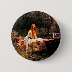 Bóton Redondo 5.08cm Mulher-d'água de Shalott