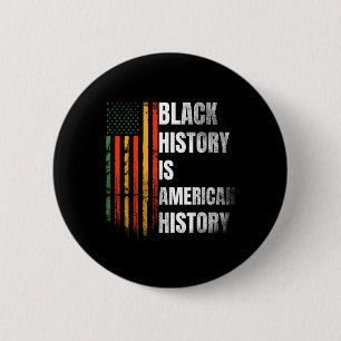 Bóton Redondo 5.08cm Mulheres do Mês da História Negra Bandeira Afro-Am