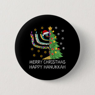 Bóton Redondo 5.08cm Mulheres Feliz Natal Feliz Hanukkah Feliz Judaica