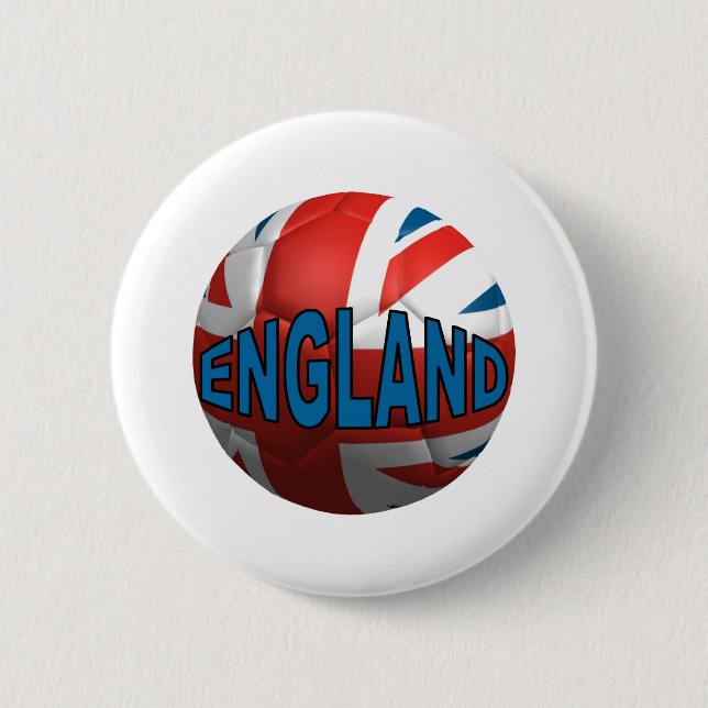 Bóton Redondo 5.08cm Mundo Inglaterra (Frente)