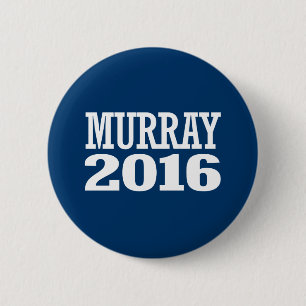Bóton Redondo 5.08cm Murray - Patty Murray 2016