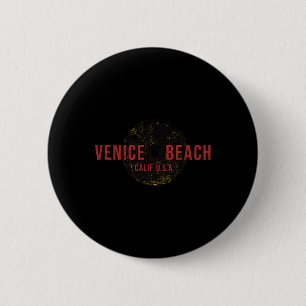 Bóton Redondo 5.08cm Musculação Venice Beach Califórnia Levantamento de