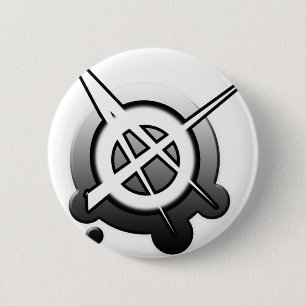 Bóton Redondo 5.08cm música do PUNK ROCK da ANARQUIA das meninas das