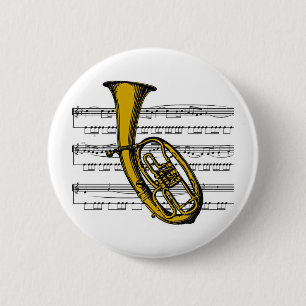 Bóton Redondo 5.08cm Musical 04 B da tuba