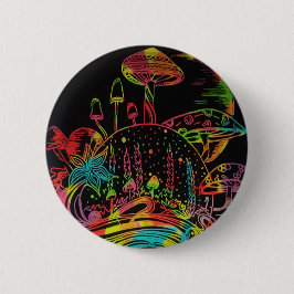 Bóton Redondo 5.08cm Mycorrhizal Fungi