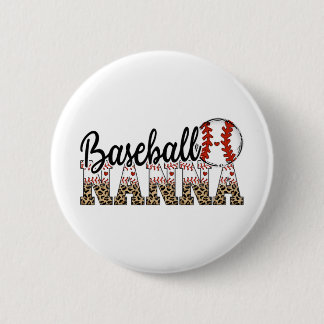 Bóton Redondo 5.08cm Nanna Women Ballpark Nanna Baseball Mãe Mãe Mãe Da