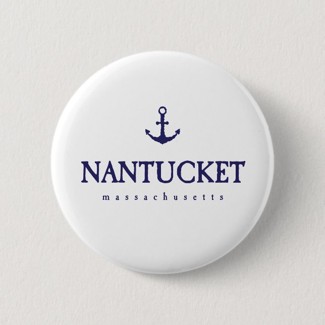 Bóton Redondo 5.08cm Nantucket (Frente)