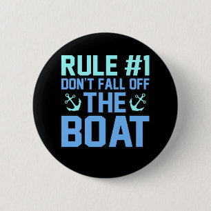 Bóton Redondo 5.08cm Não Cair do navio Barco do navio do Marinheiro Lov