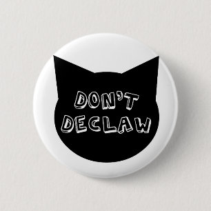 Bóton Redondo 5.08cm Não declaw