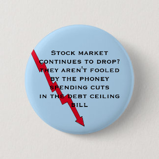 Bóton Redondo 5.08cm Não seja enganado por recortes de gastos do phoney