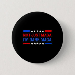 Bóton Redondo 5.08cm Não sou apenas o Dark Trump 2024 Eleições 1