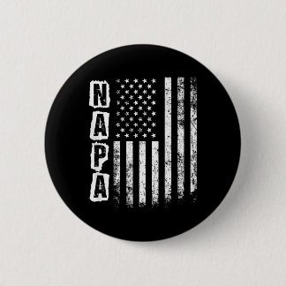 Bóton Redondo 5.08cm Napa Dia dos Pais Bandeira Americana 4 de Julho Ck