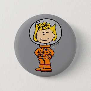 Bóton Redondo 5.08cm NASA Sally Astronauta