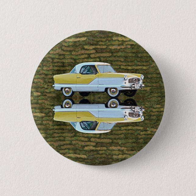 Bóton Redondo 5.08cm Nash Metropolitan (Frente)