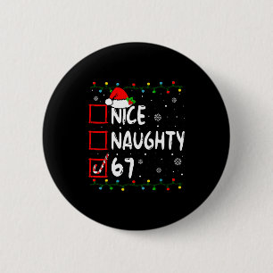 Bóton Redondo 5.08cm Natal Legal Ilegal 6 7 Meme 67 Natal Seis Sete Xma