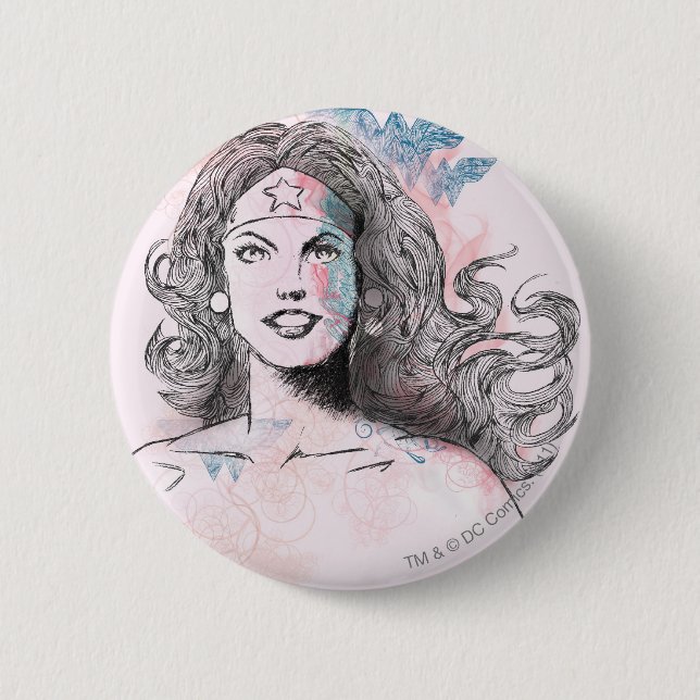 Bóton Redondo 5.08cm Naturess Design 1 (Frente)