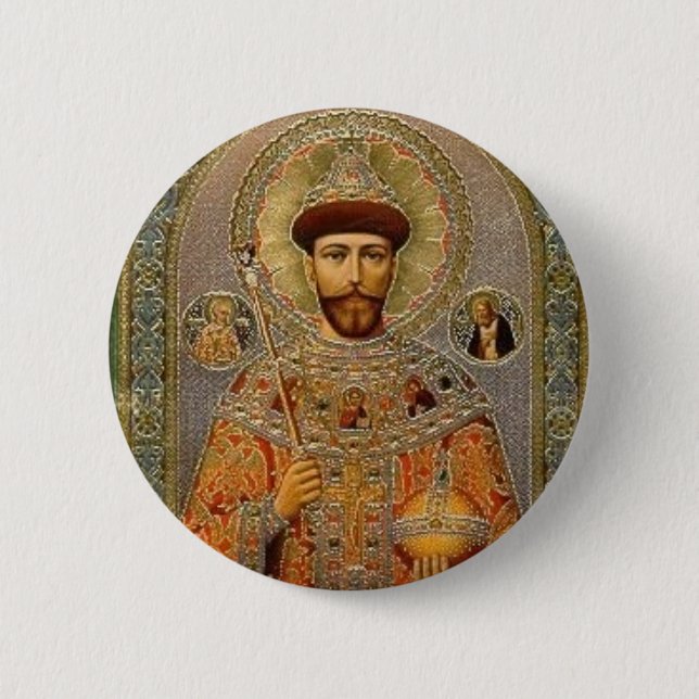 Bóton Redondo 5.08cm nchromo (Frente)