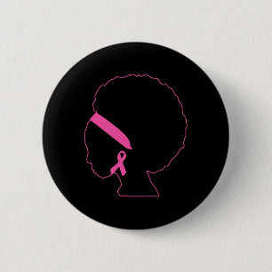 Bóton Redondo 5.08cm Negras dão Cancer consciência afro-americana