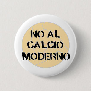 Bóton Redondo 5.08cm nenhum crachá do botão do moderno do calcio do a