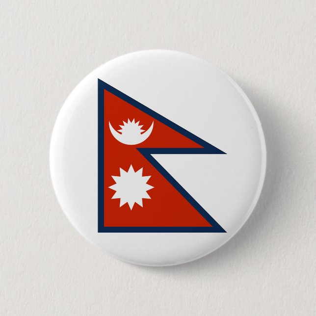 Bóton Redondo 5.08cm Nepal (Frente)