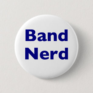 Bóton Redondo 5.08cm Nerd da banda