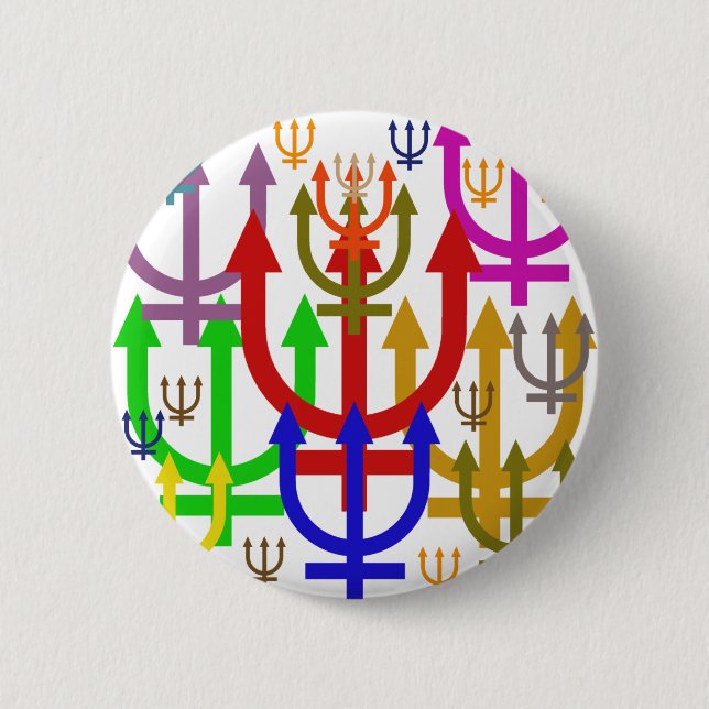 Bóton Redondo 5.08cm Netuno (Frente)