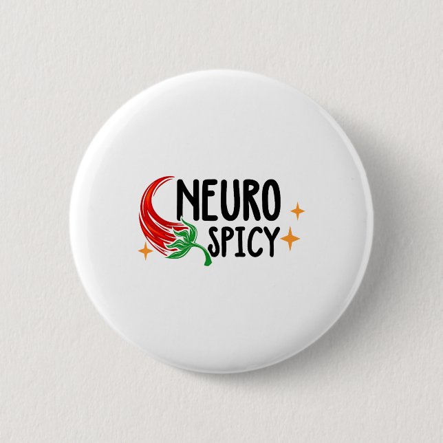 Bóton Redondo 5.08cm Neurodiversidade Espical Neuro - Adhd - Autism Awa (Frente)