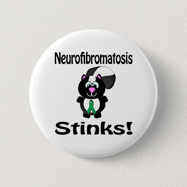 Bóton Redondo 5.08cm Neurofibromatose Cheira a Design (Frente)