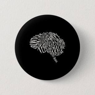 Bóton Redondo 5.08cm Neurologista Enfermeiro Neurologista da Typografia