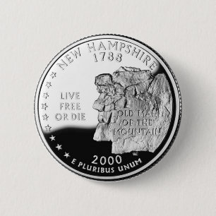 Bóton Redondo 5.08cm New Hampshire