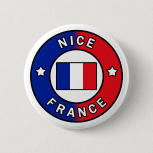 Bóton Redondo 5.08cm Nice França