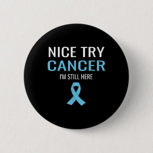 Bóton Redondo 5.08cm Nice Tente a consciência do Cancer de próstata do