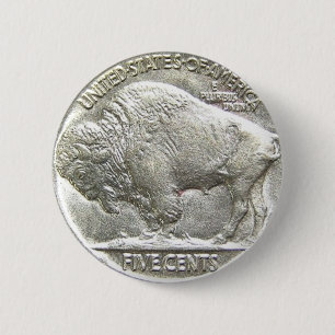 BÓTON REDONDO 5.08CM NICKEL BUFFALO