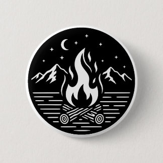 Bóton Redondo 5.08cm Night Campfire Adventure Pin