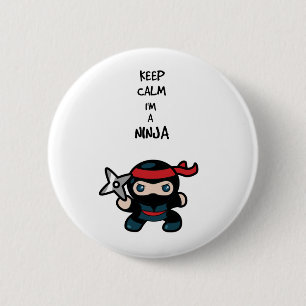 Bóton Redondo 5.08cm Ninja