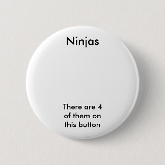 Bóton Redondo 5.08cm Ninjas