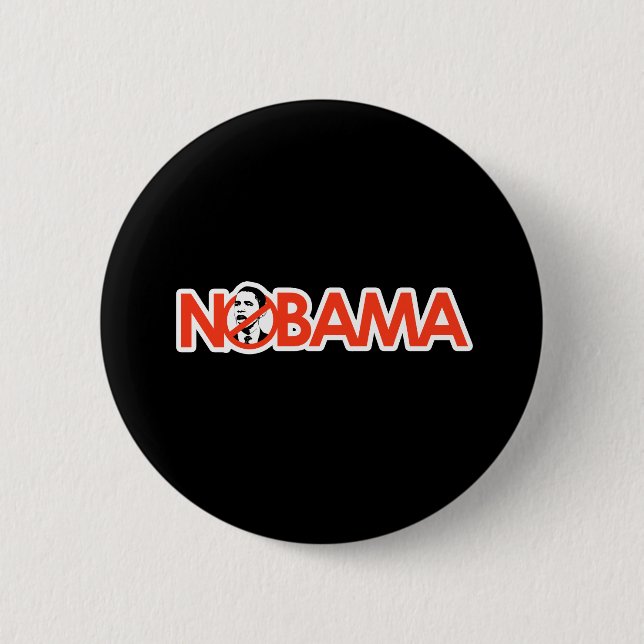 Bóton Redondo 5.08cm NOBAMA - Personalizado (Frente)