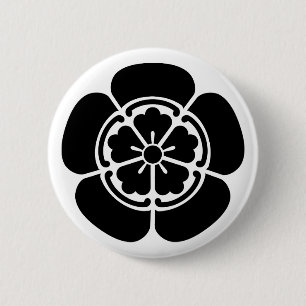 Bóton Redondo 5.08cm Nobunaga Oda