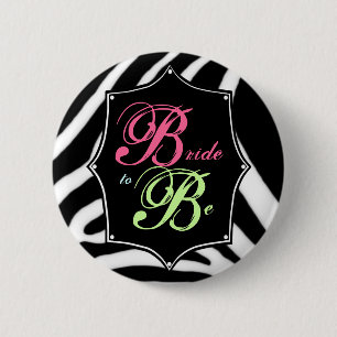 Bóton Redondo 5.08cm Noiva a ser botão de Bachelorette