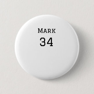 Bóton Redondo 5.08cm nome da equipe adicionar nome do jogador data espo