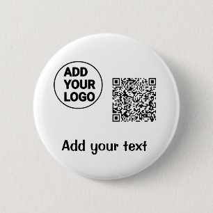 Bóton Redondo 5.08cm Nome de código de verificação de logotipo de adiçã