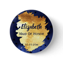 Nome de etiqueta Dourado da festa de casamento do